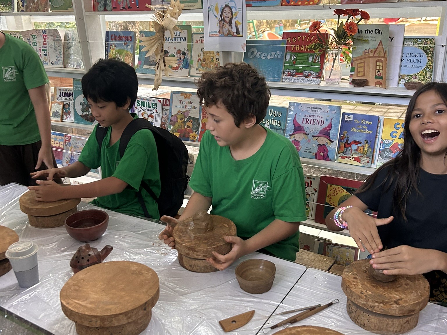 Celebrating Creativity Through Art and Imagination at Sekolah Nusa Alam