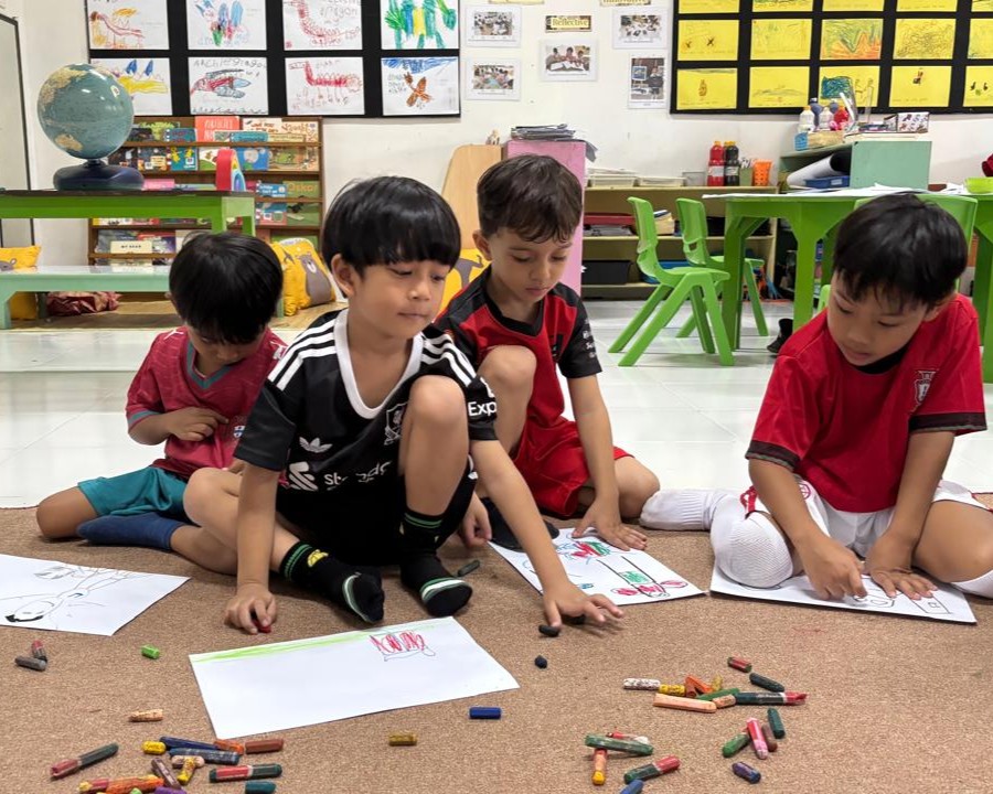 Celebrating Creativity Through Art and Imagination at Sekolah Nusa Alam
